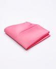 Pañuelo de bolsillo Rosa n°2 en Poliéster «Anatole»