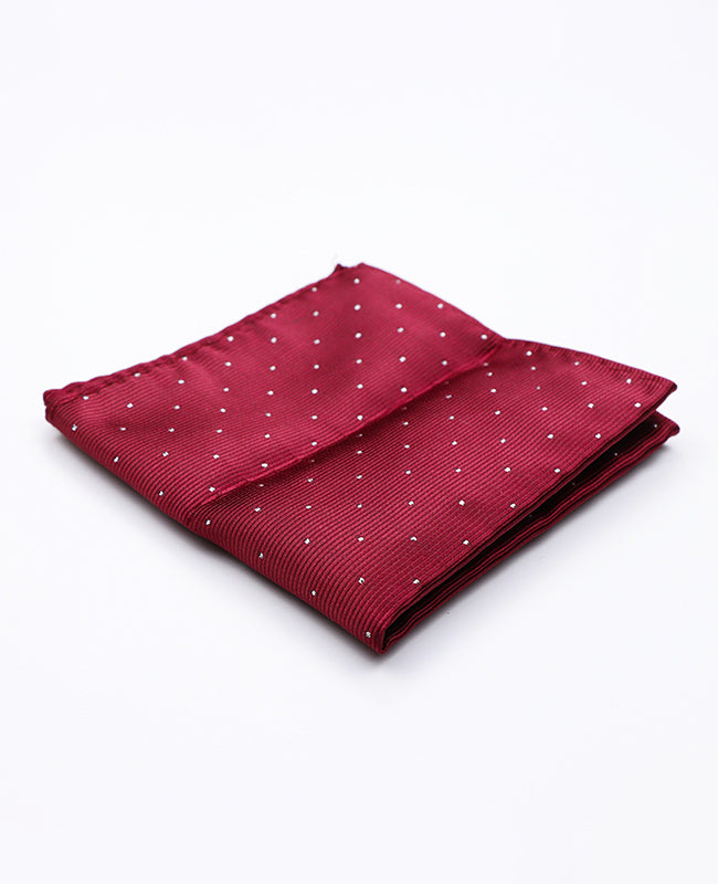 Pañuelo de bolsillo Rojo n°1 en Poliéster | Georges - Unipap's