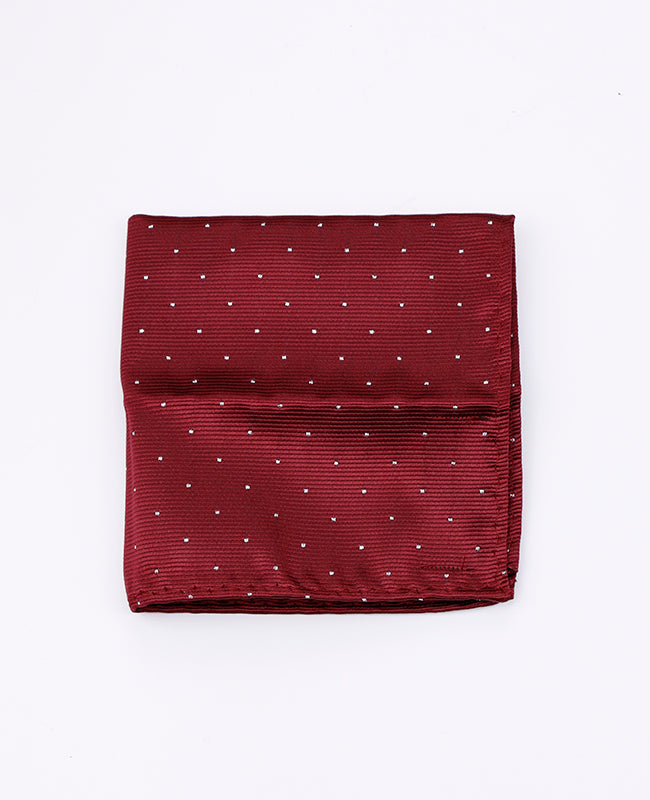 Pañuelo de bolsillo Rojo n°1 en Poliéster | Georges - Unipap's