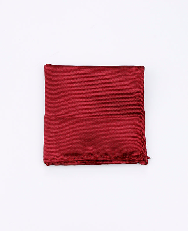 Pañuelo de bolsillo Rojo n°1 en Poliéster | Lucien - Unipap's