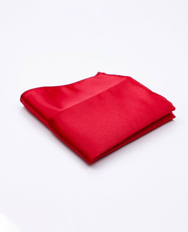 Pañuelo de bolsillo Rojo n°2 en Poliéster | Anatole - Unipap's