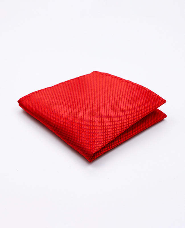 Pañuelo de bolsillo Rojo n°2 en Poliéster | Martin - Unipap's