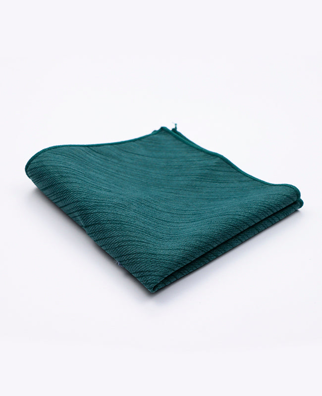 Pañuelo de bolsillo Verde n°1 en Poliéster | Augustin - Unipap's