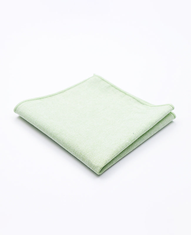 Pañuelo de bolsillo Verde n°1 en Algodón | Edgard - Unipap's