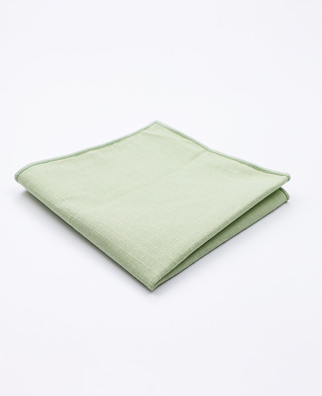 Pañuelo de bolsillo Verde n°1 en Algodón | Oscar - Unipap's
