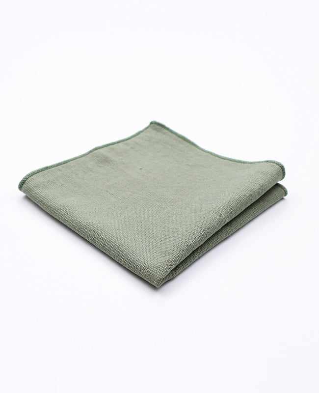 Pañuelo de bolsillo Verde n°2 en Algodón | Edgard - Unipap's