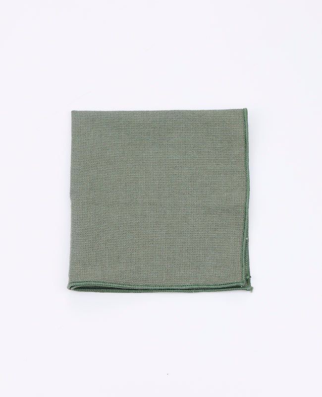 Pañuelo de bolsillo Verde n°2 en Algodón | Edgard - Unipap's