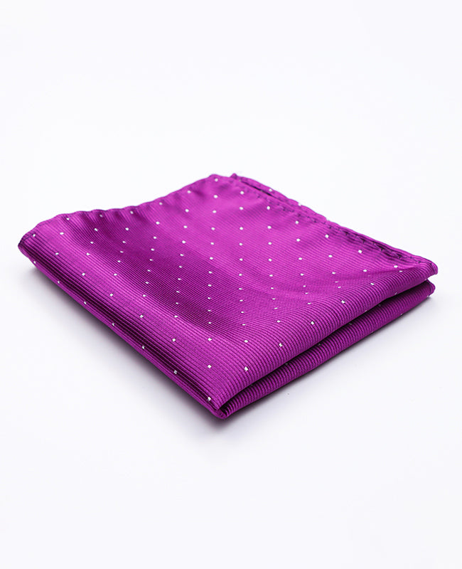 Pañuelo de bolsillo Violeta en Poliéster | Georges - Unipap's