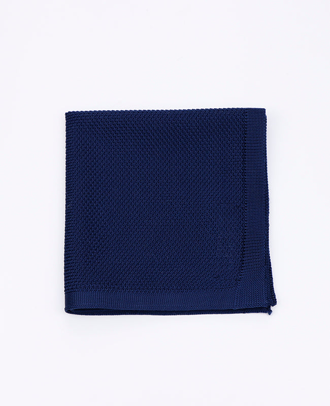 Pañuelo de bolsillo Azul n°2 en Punto «Léon»