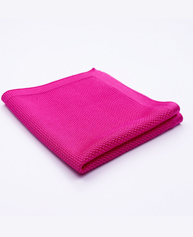 Pañuelo de bolsillo Rosa n°1 en Punto «Léon»