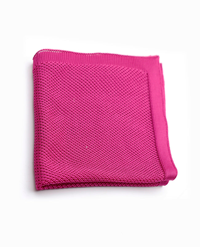 Pañuelo de bolsillo Rosa n°1 en Punto «Léon»