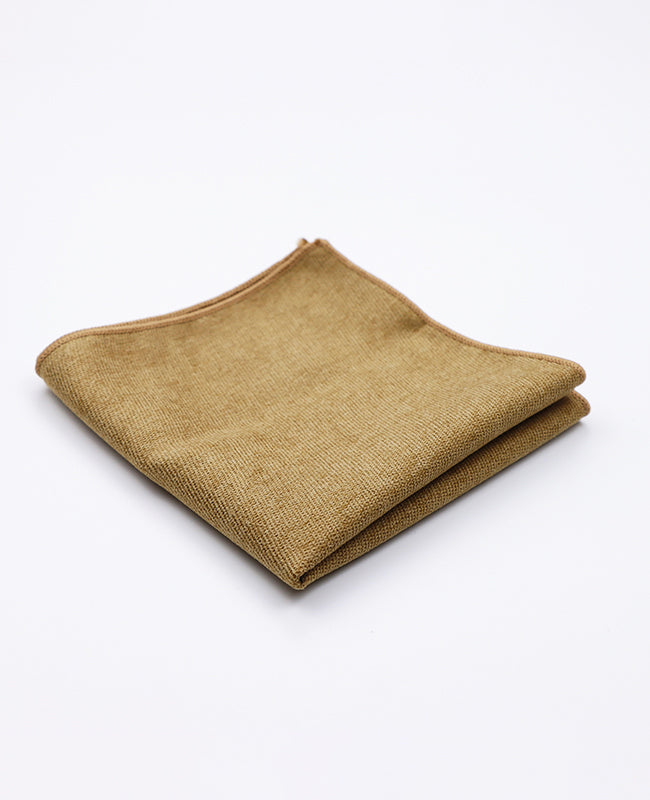 Pañuelo de bolsillo Marrón n°4 en Efecto Terciopelo | Simon - Unipap's