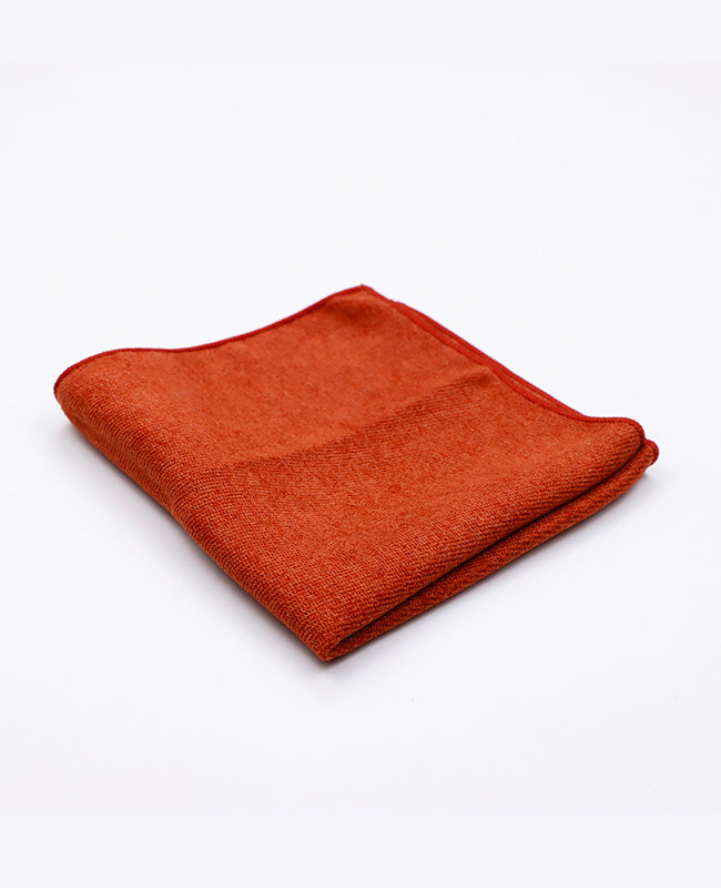 Pañuelo de bolsillo Naranja n°2 en Efecto Terciopelo | Simon - Unipap's