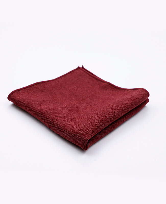 Pañuelo de bolsillo Rojo n°1 en Efecto Terciopelo | Simon - Unipap's