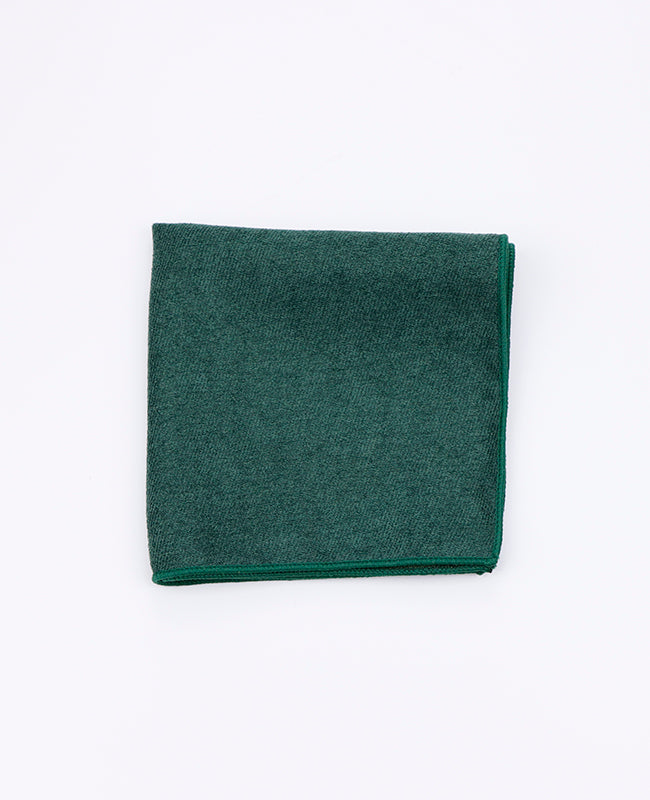 Pañuelo de bolsillo Verde n°1 en Efecto Terciopelo | Simon - Unipap's