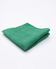 Pañuelo de bolsillo Verde n°3 en Efecto Terciopelo | Simon - Unipap's