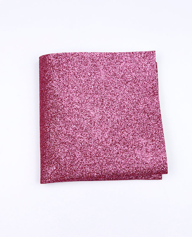Pañuelo de bolsillo Con Lentejuelas Rosa n°1 en Poliéster «Olive»