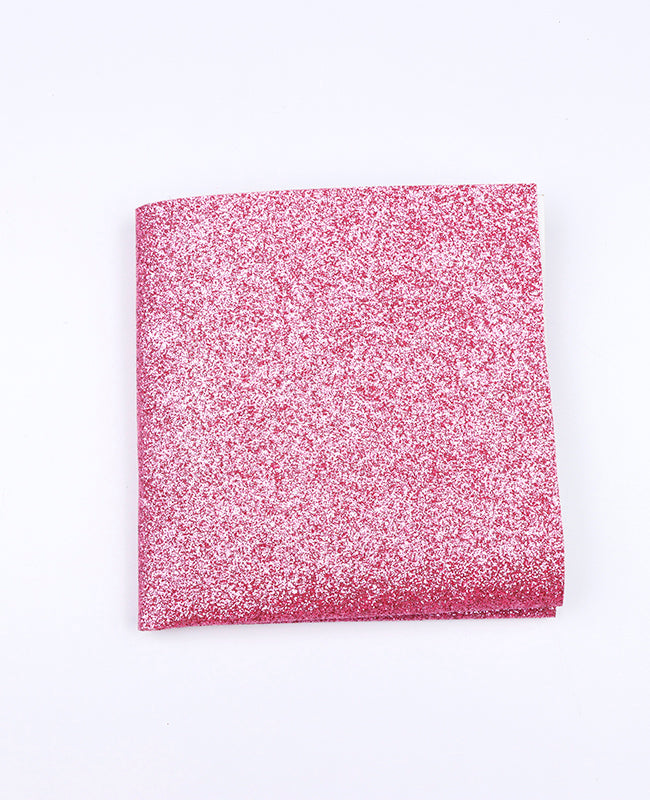 Pañuelo de bolsillo Con Lentejuelas Rosa n°2 en Poliéster «Olive»