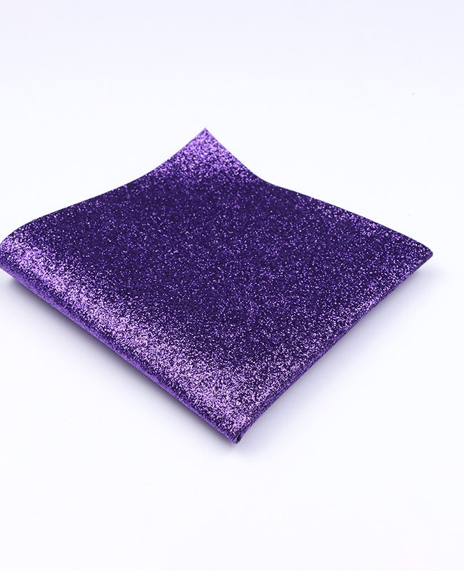 Pañuelo de bolsillo con Lentejuelas Violeta en Poliéster «Olive»