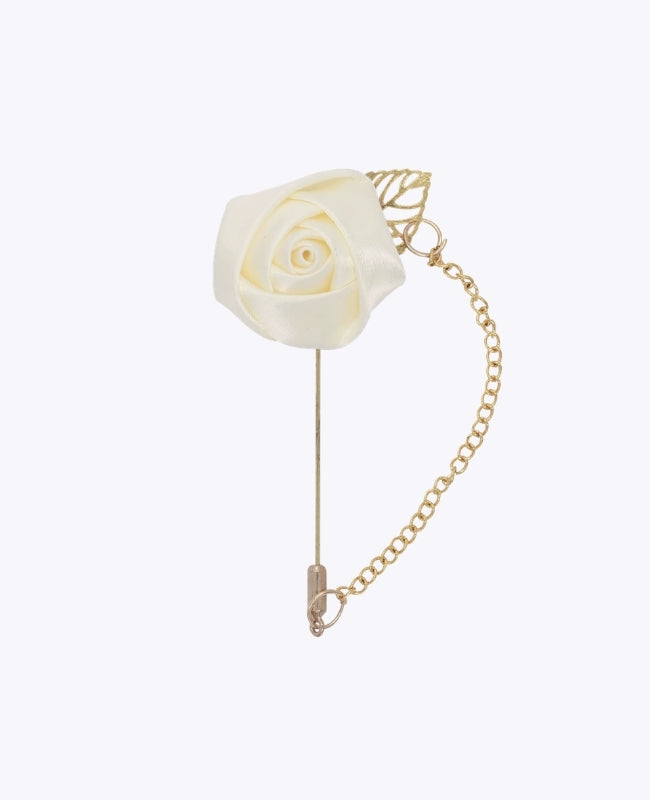 Ojal floral Beige Hombre «Alfred»