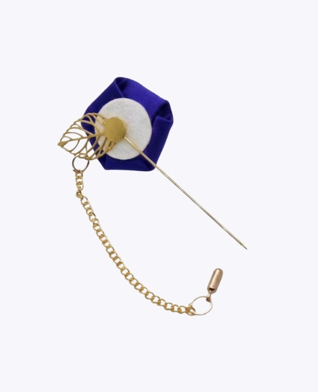 Ojal floral Azul Hombre «Alfred»