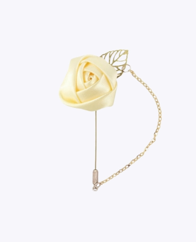 Ojal floral Amarillo Hombre «Alfred»