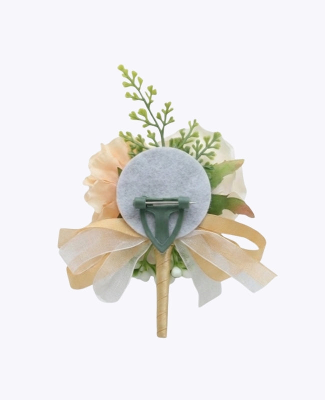 Ojal floral Flor Naranja Hombre «Valentin»