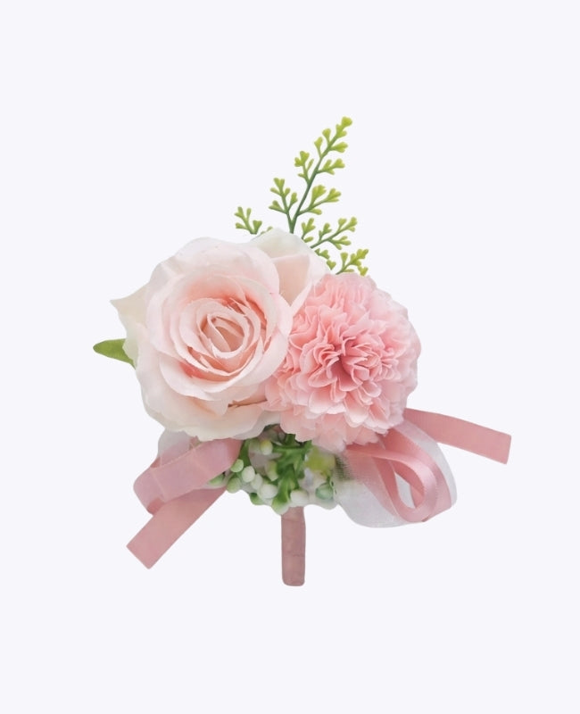 Ojal floral Rosa Hombre «Valentin»