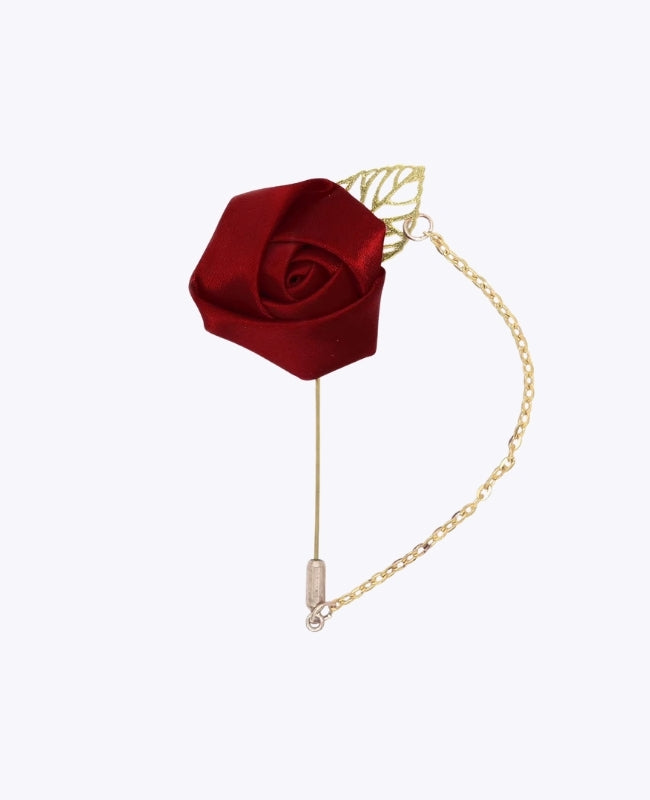 Ojal floral Flor Rojo Hombre «Alfred»