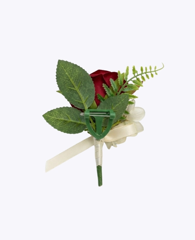 Ojal floral Flor Rojo Hombre «Gabriel»
