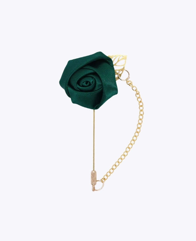 Ojal floral Verde Hombre «Alfred»