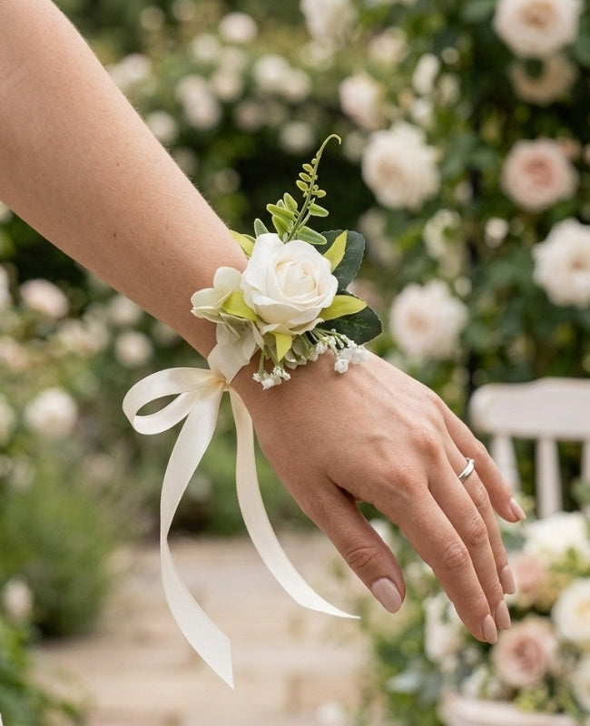 Pulsera Fleur Beige Mujer "Gabriel"