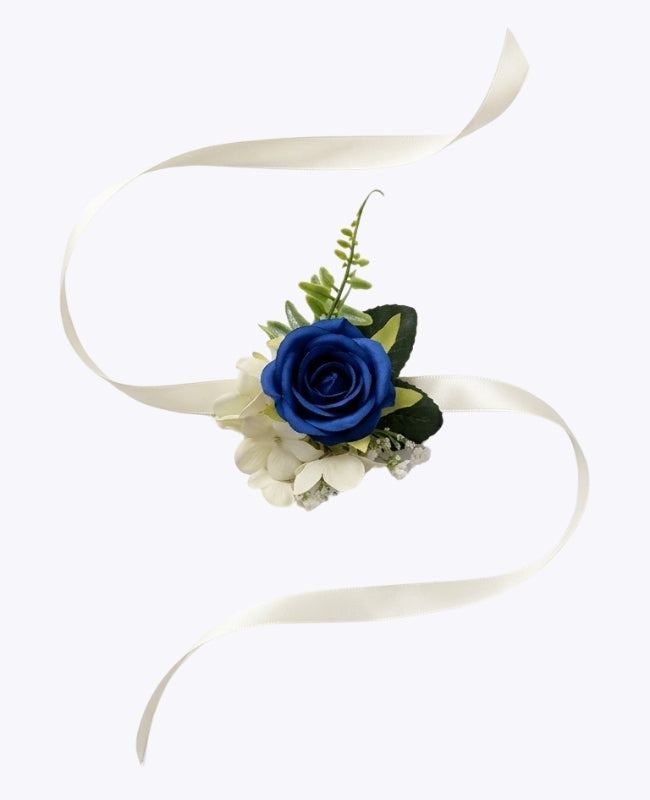 Pulsera Flor Azul Mujer "Gabriel"