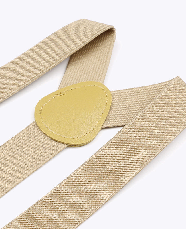 Tirantes Beige de Algodón «Ferdinand»