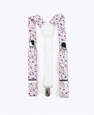 Tirantes Niños Liberty Violeta en Algodón «Gaspard»