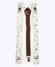 Tirantes Hombre Liberty Blanco n°8 en Algodón «Charles»