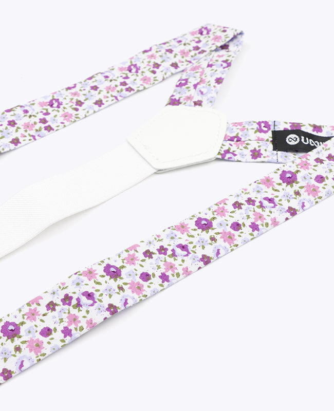 Tirantes Hombre Liberty Violeta en Algodón «Gaspard»