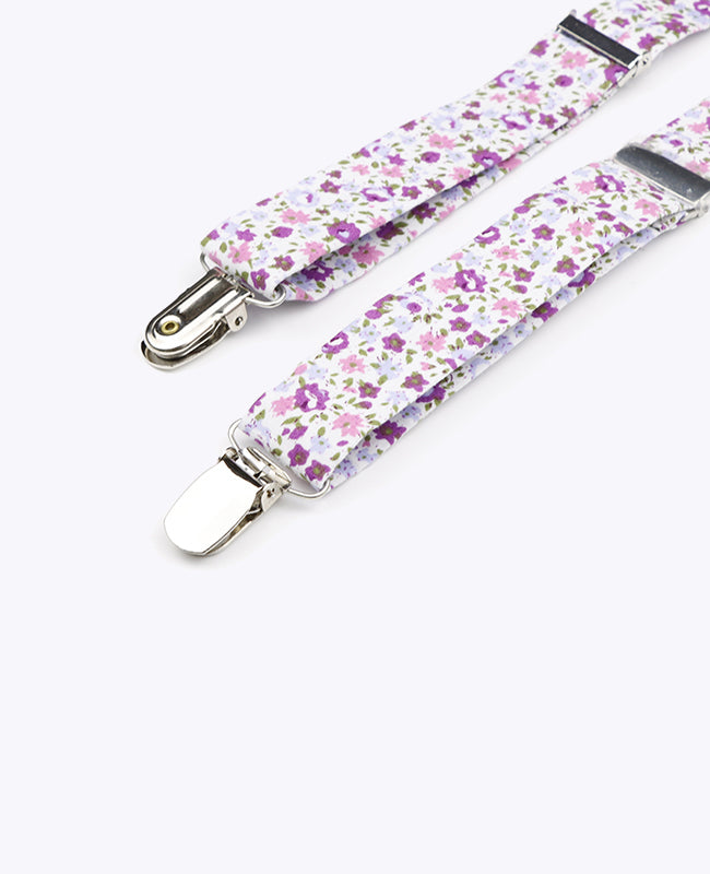 Tirantes Hombre Liberty Violeta en Algodón «Gaspard»