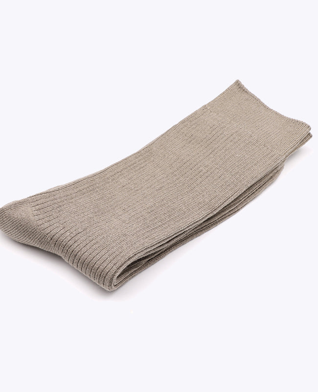 Calcetines Hombre Beige en Algodón «Maurice»