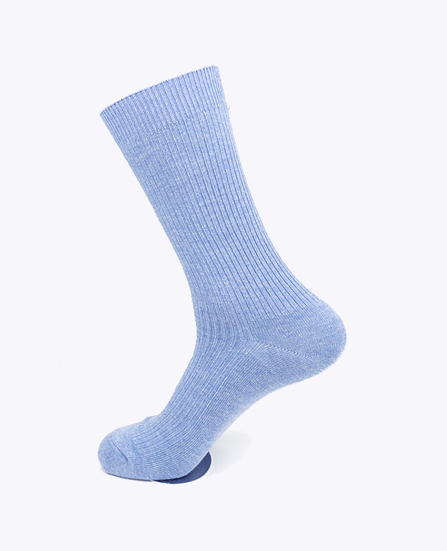 Calcetines Hombre Azul n°2 de Algodón «Maurice»