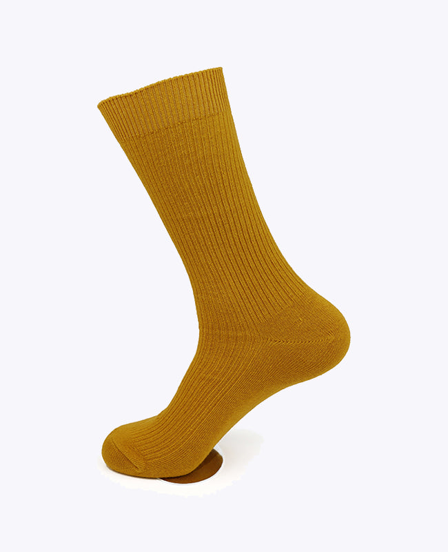 Calcetines Hombre Marrón n°1 en Algodón «Maurice»