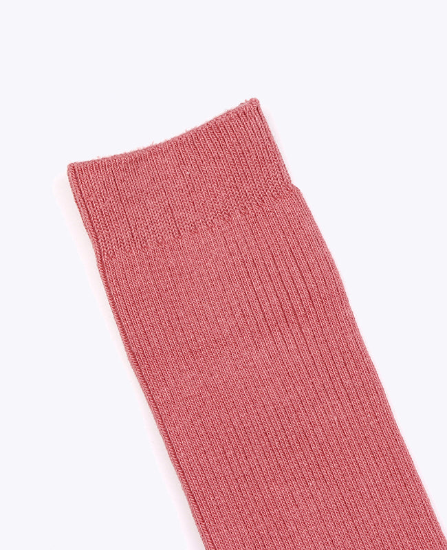 Calcetines Hombre Rosa n°1 en Algodón «Maurice»