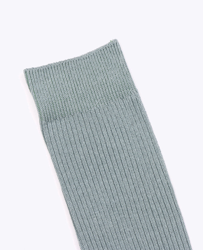 Calcetines Hombre Verde n°2 en Algodón «Maurice»