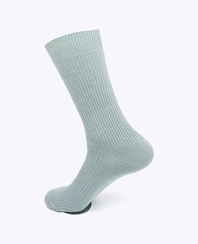 Calcetines Hombre Verde n°2 en Algodón «Maurice»