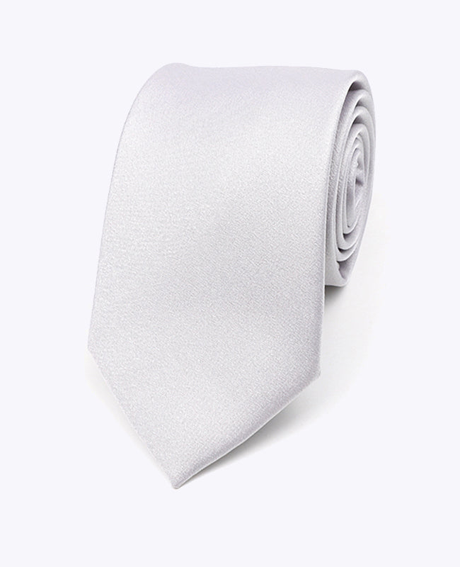 Corbata con Lentejuelas Plateado n°1 Hombre en Poliéster | Armand - Unipap's