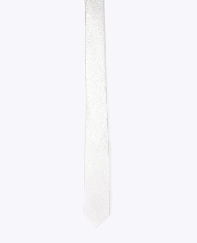 Corbata con Lentejuelas Plateado n°1 Hombre en Poliéster | Isidore - Unipap's