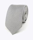 Corbata con Lentejuelas Plateado n°1 Hombre en Poliéster | Léonard - Unipap's