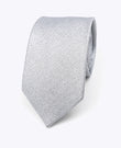 Corbata con Lentejuelas Plateado n°2 Hombre en Poliéster | Armand - Unipap's