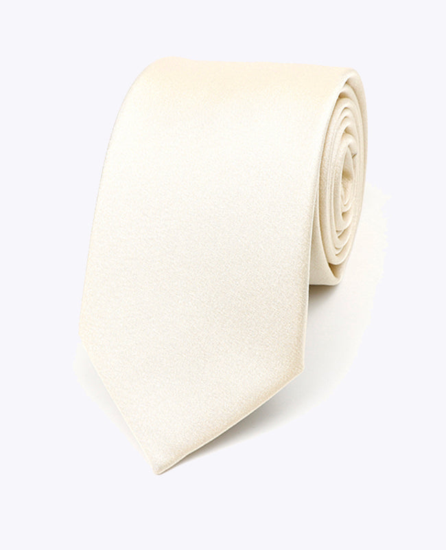 Corbata con Lentejuelas Blanco n°1 Hombre en Poliéster | Armand - Unipap's