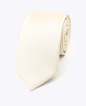 Corbata con Lentejuelas Blanco n°1 Hombre en Poliéster | Armand - Unipap's
